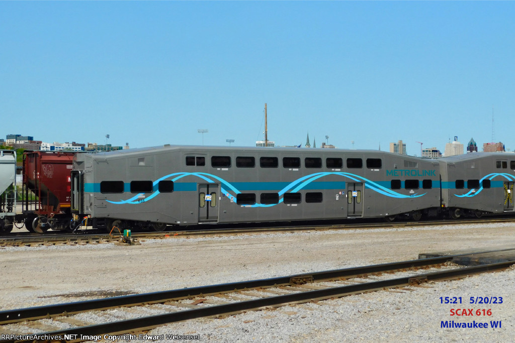 Bombardier-built LA Metrolink 616 born again